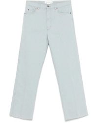 Victoria Beckham - Vaqueros con parche del logo - Lyst