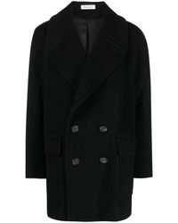 Alexander McQueen - Double-breasted Cashmere Coat - Lyst