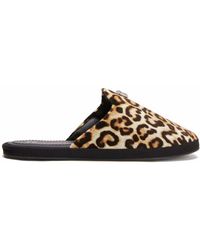 Giuseppe Zanotti - Zapatos slippers con estampado de leopardo - Lyst
