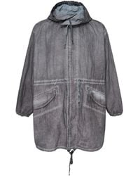 Maison Margiela - Drawstring Hooded Parka - Lyst