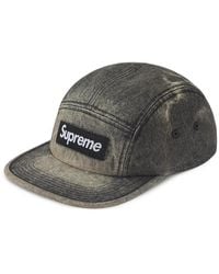 Supreme - Panelled Logo Camp Cap - Lyst