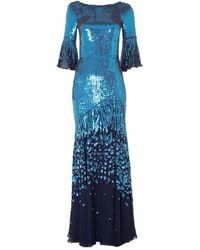 Temperley London - Celestial Sequin-Embellished Evening Dress - Lyst