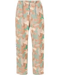 Acne Studios - Camouflage-pattern Straight-leg Trousers - Lyst