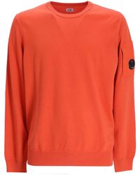 C.P. Company - Pullover mit Logo-Patch - Lyst