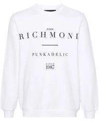 John Richmond - Logo-Print Sweatshirt - Lyst