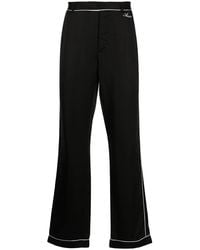 Amiri - Straight-Leg Satin Trousers - Lyst