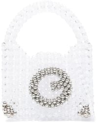Germanier - Shopper Mit Perlen - Lyst