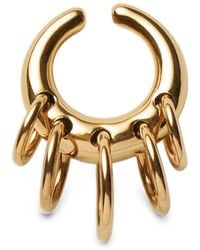 Panconesi - Pierced Circle Hoop-Charms Ear Cuff - Lyst