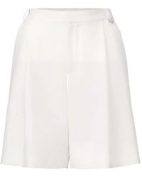 Viktoria & Woods - Belt-Loops Pleated Shorts - Lyst