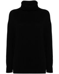 Bompard - Hammer-Sleeve Round-Neck Sweater - Lyst