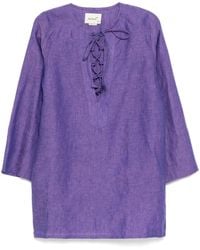 Bambah - Tunika Mit Schleifenverschluss - Lyst