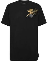 Philipp Plein - T-Shirt Mit Rundhalsausschnitt - Lyst