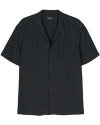 Peserico - Linen Short-sleeve Shirt - Lyst