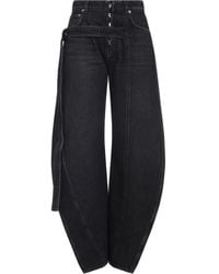 Jean Paul Gaultier - Belted Balloon Jeans - Lyst