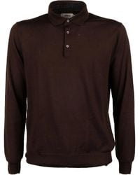 Altea - Long-Sleeve Polo Shirt - Lyst