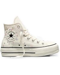 Converse - Chuck Taylor All Star Lift Platform Mini Studs Sneakers - Lyst