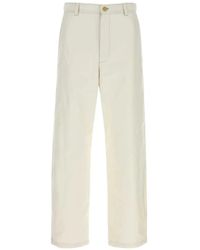 A.P.C. - Katoenen Straight Broek - Lyst