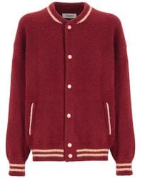 Laneus - Snap-Fastening Bomber Jacket - Lyst