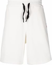 Peuterey - Embroidered-logo Bermuda Shorts - Lyst