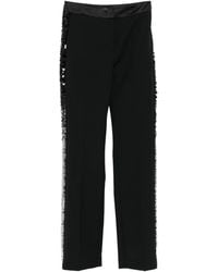 KARL LAGERFELD - Karl Studio Degrade Straight Trousers - Lyst