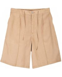 Hevò - Torrelapillo Pleated Drawstring Shorts - Lyst
