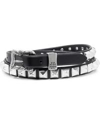 Enfants Riches Deprimes - Ceinture En Cuir À Détails De Clous - Lyst