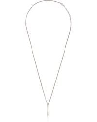 MM6 by Maison Margiela - Minimal Pendant Necklace - Lyst