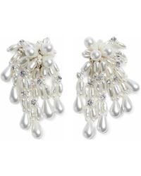 Simone Rocha - Wilted Chandelier Earrings - Lyst