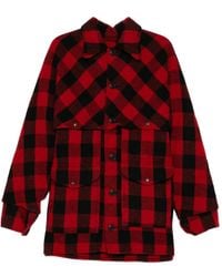Junya Watanabe - X Filson Garment Checked Wool Jacket - Lyst