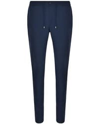 Pal Zileri - Drawstring-Waist Tapered Trousers - Lyst