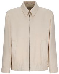 Lardini - Shirt Bomber Jacket - Lyst
