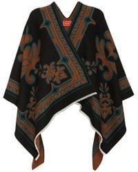 La DoubleJ - Abstract-Pattern Poncho - Lyst