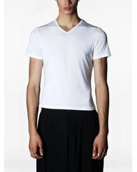 Tessitura - Basic V T-Shirt - Lyst