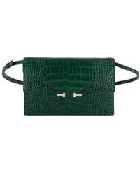 Tom Ford - Crocodile-Effect Shoulder Bag - Lyst