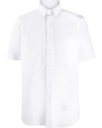 Thom Browne - Satin Weave 4-Bar Shirt - Lyst