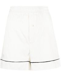 Low Classic - Stretch-silk Lounge Shorts - Lyst
