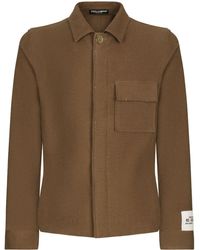 Dolce & Gabbana - Chest-pocket Button-up Shirt - Lyst