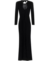 Isabel Marant - Open-Back Knitted Maxi Dress - Lyst