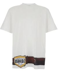 DSquared² - Cotton T-Shirt - Lyst