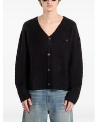 Represent - Cardigan En Maille Texturée À Col V - Lyst