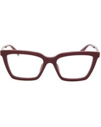 Saint Laurent - Lunettes De Vue À Monture Rectangulaire - Lyst