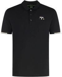 BOSS - Poloshirt aus Piqué - Lyst
