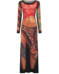 Marine Serre - Draped Statue ドレス - Lyst
