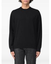 Emporio Armani - Crew-Neck Long-Sleeve Sweater - Lyst
