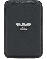 Emporio Armani - Logo-Plaque Phone Case - Lyst