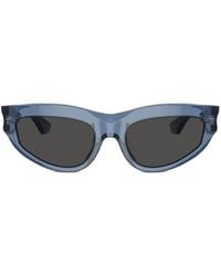 Burberry - Transparent Cat-Eye Sunglasses - Lyst