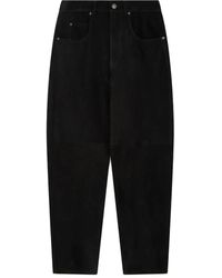 Isabel Marant - Suede Trousers - Lyst