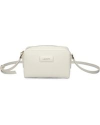 Lacoste - Logo-Plaque Crossbody Bag - Lyst