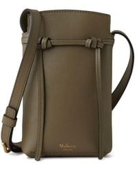 Mulberry - Clovelly Leather Phone Bag - Lyst