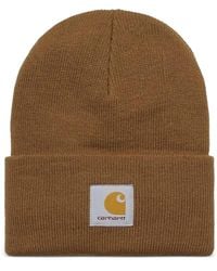 Carhartt - Strickmütze Mit Logo-Patch - Lyst
